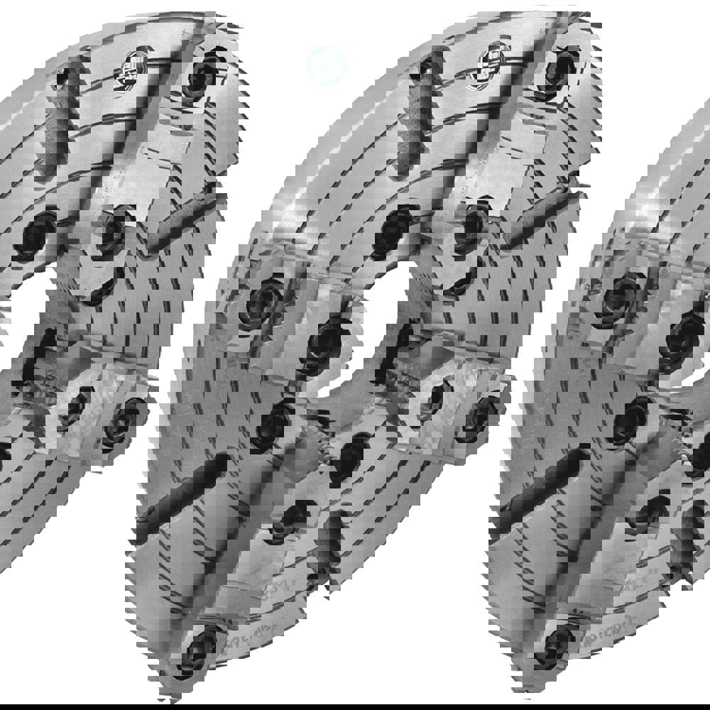 Manual Lathe Chuck: 4 Jaws, 12